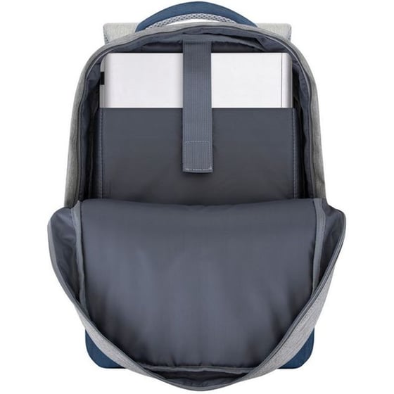 Τσάντα Laptop Rivacase Prater 15.6" - Γκρι/Σκούρο Μπλε image 2