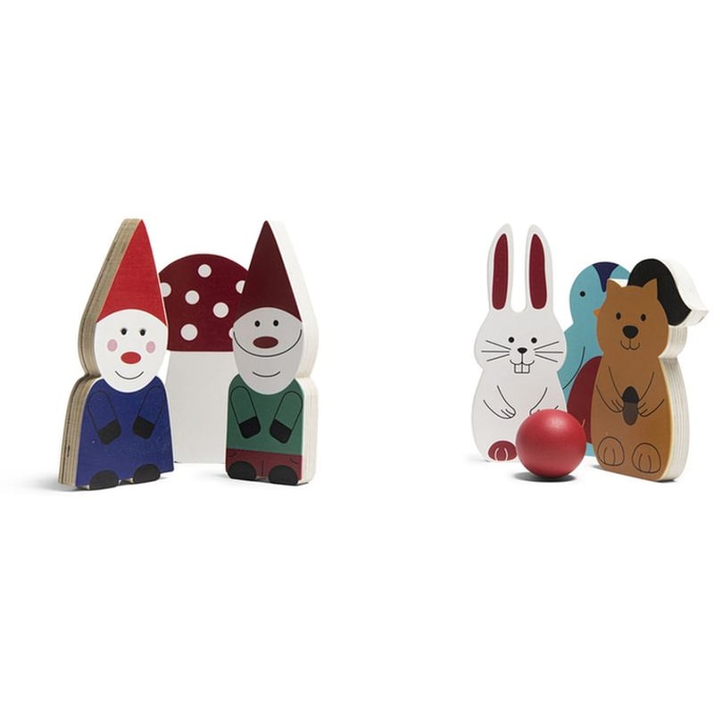 Ξύλινο Παιχνίδι BS Toys Bowling Φίλοι Του Δάσους BS TOYS