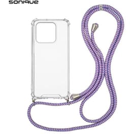Θήκη Xiaomi Xiaomi 11T Pro - Sonique Armor Clear Με Κορδόνι - Λιλά