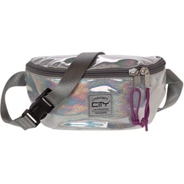 Tσαντάκι Μέσης City Sparkle Silver