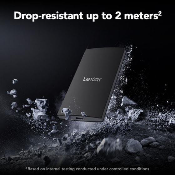 Εξωτερικός Δίσκος SSD Lexar SL300 LSL300002T-RNBNG USB3.2 - 2TB image 3