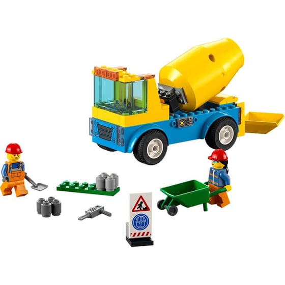 LEGO® City Cement Mixer Truck (60325) image 1