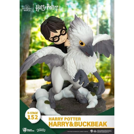 Αγαλματίδιο Beast Kingdom Harry Potter - Harry & Buckbeak (16cm) image 1