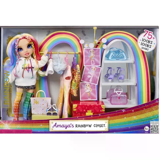 Rainbow High MGA Entrertainment Ντουλάπα Ουράνιο Τόξο Amaya image 0