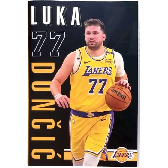 Τετράδιο Καρφίτσα Back Me Up 40 Φύλλων - NBA Luka Doncic (1 Τεμάχιο) image 0