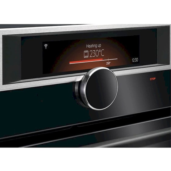 AEG IKE64450XB & BSK999330M 70 Lt Inox Eντοιχιζόμενο Σετ Φούρνος και Εστία image 4