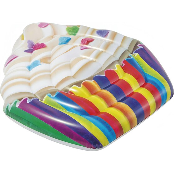Στρώμα Θαλάσσης Intex Cupcake 142 cm - Πολύχρωμο image 2