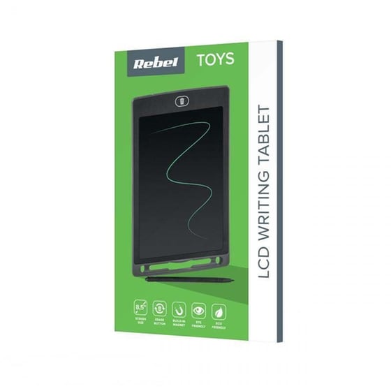 Γραφίδα και Ταμπλέτα Rebel Ηλεκτρονικό Σημειωματάριο 8.5'' image 2