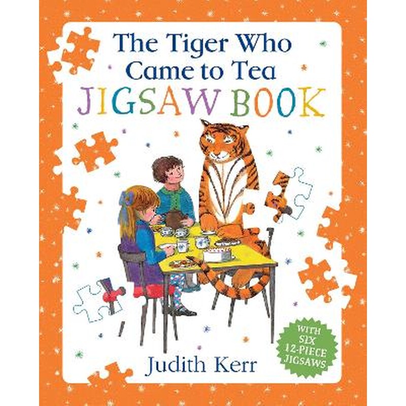 The Tiger Who Came To Tea Jigsaw Book