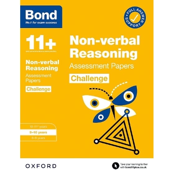 Bond 11+: Bond 11+ NVR Challenge Assessment Papers 9-10 years image 0