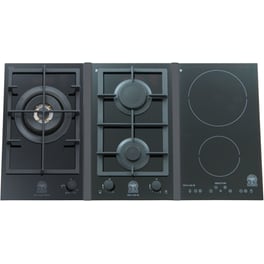 LA GERMANIA P953CILAGVN(GN) 91.5 cm Μαύρο Εστία Μεικτή Φυσικού Αερίου Αυτόνομη