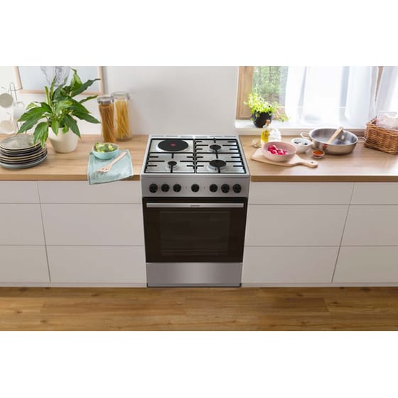 GORENJE GK6B42XD 71 Lt Inox Μεικτή Κουζίνα Υγραερίου image 6
