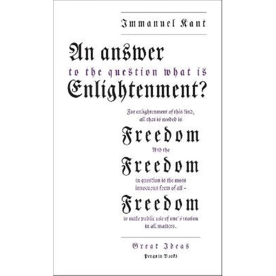 An Answer to the Question- 'What is Enlightenment?' image 0