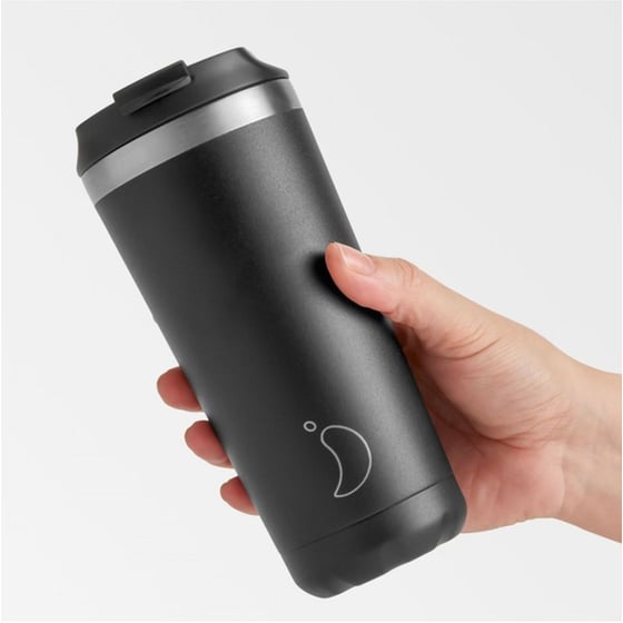 Κούπα Θερμός Chilly's  Original CC 500 ml Μαύρη image 2