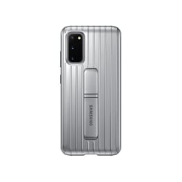 Θήκη Samsung Galaxy S20 - Samsung Protective Standing Cover - Ασημί