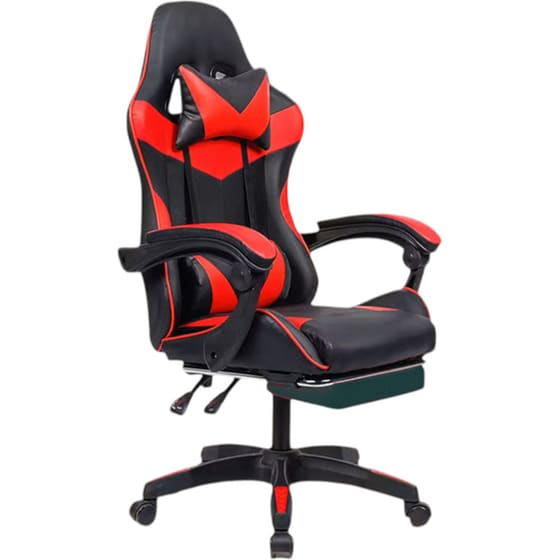 Καρέκλα Gaming/ Εργασίας Aria Trade RC-K-1971 - Μαύρη/ Κόκκινη image 0