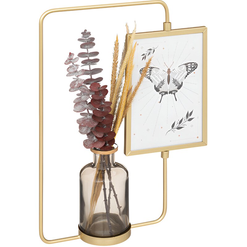 Επιτραπέζιο Διακοσμητικό Spitishop με Κορνίζα 6.5x30cm - Χρυσό