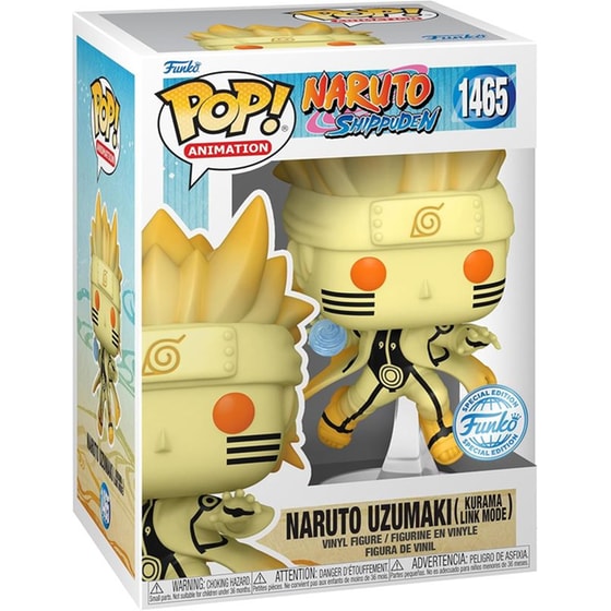 Funko Pop! Animation - Naruto Shippuden - Naruto Uzumaki (Kurama Link Mode) #1465 image 1