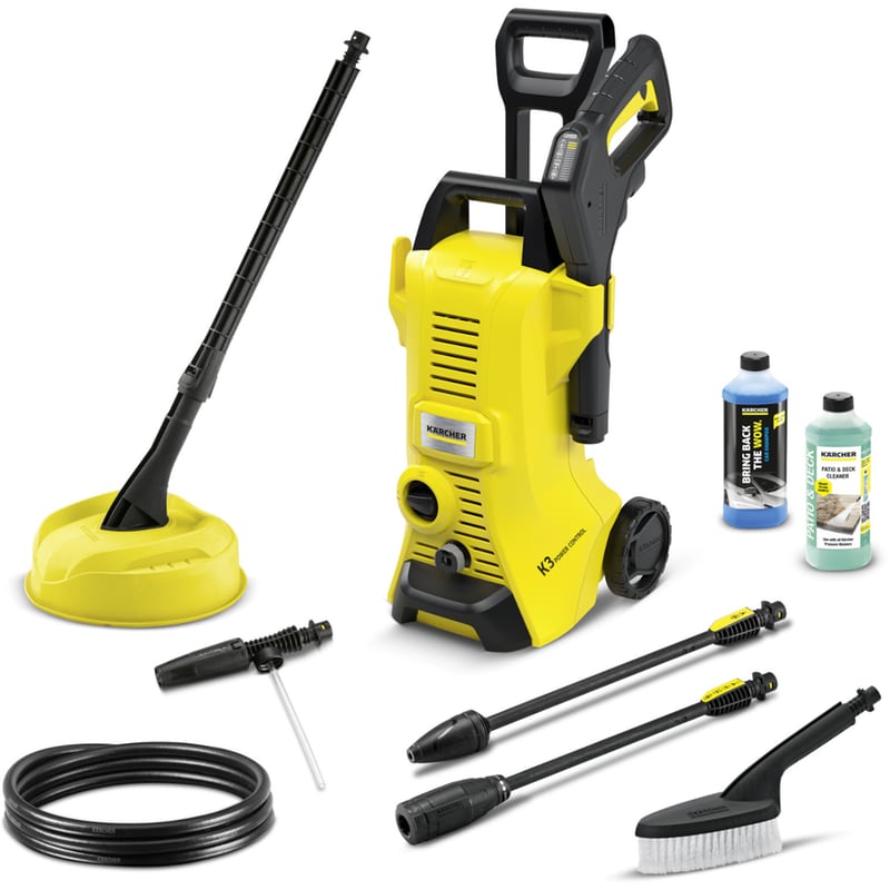 KARCHER Πλυστικό Μηχάνημα Υψηλής Πίεσης KARCHER K3 Power Control 1600 W Κίτρινο