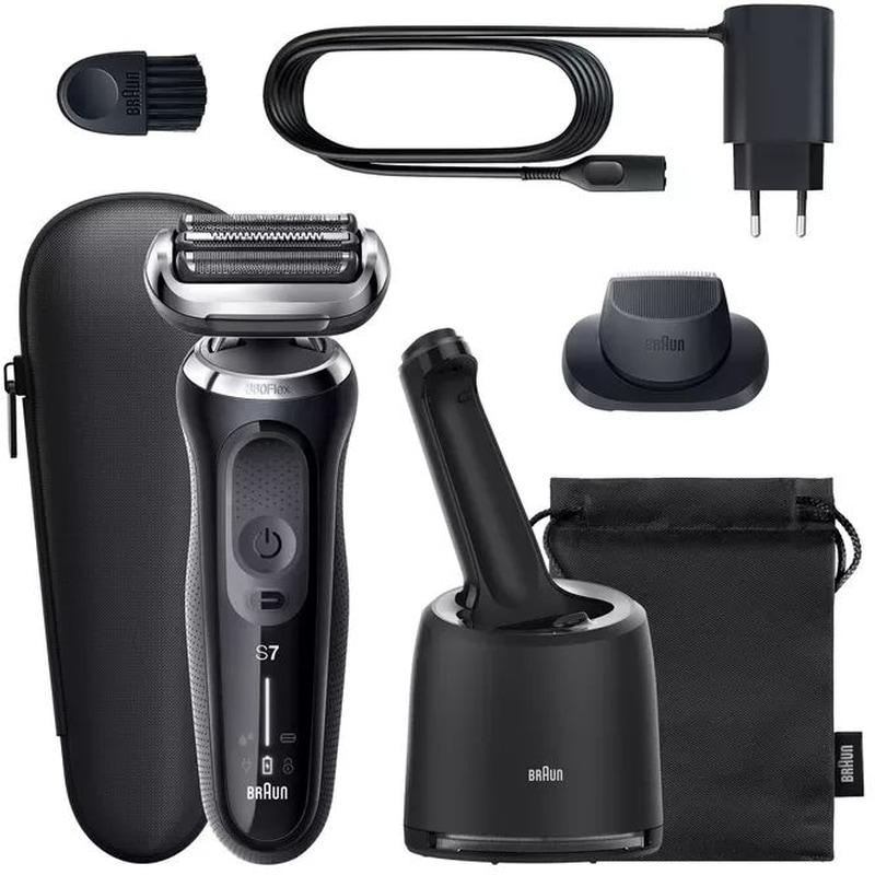 GAMMA PIU BRAUN 71-N7200cc Ξυριστική Μηχανή Επαναφορτιζόμενη Μαύρο