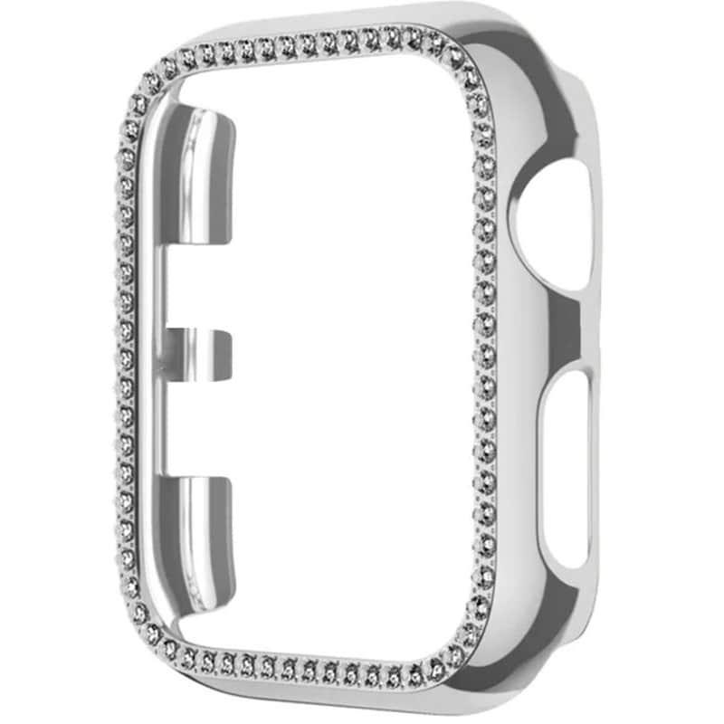 SONIQUE Θήκη Sonique Luxury Diamond PC για Apple Watch 42mm - Ασημί