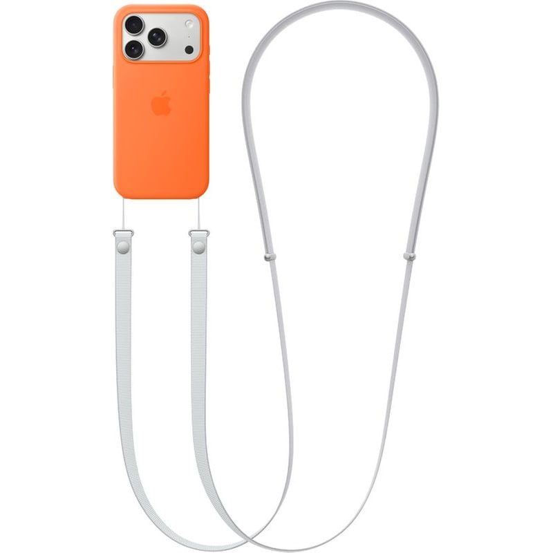 Λουράκι Λαιμού Apple Crossbody Strap - Light Gray