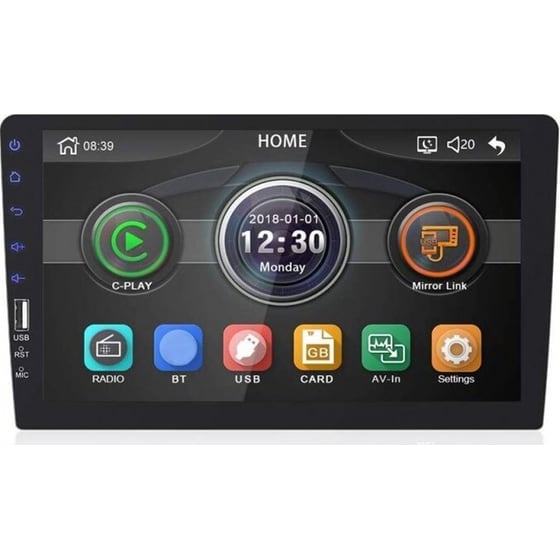 Oem Mp5-9008 Hχοσύστημα Αυτοκινήτου Universal 1DIN 9" - Μαύρο image 2