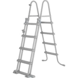 Σκάλα για Πισίνα με 4 Σκαλοπάτια 122cm Bestway 58331 - Γκρι