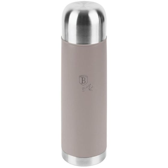Μπουκάλι Θερμός Berlinger Haus Collection Ανοξείδωτο Taupe 750ml image 1