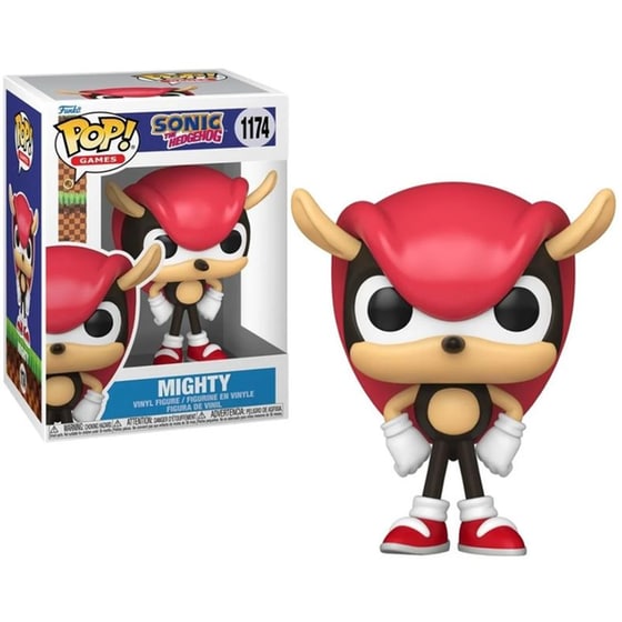 Funko Pop! Games: Sonic The Hedgehog - Mighty #1174 Vinyl Figure image 0