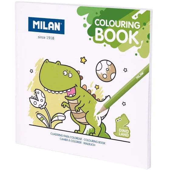Colouring Book Milan Dino Land image 0