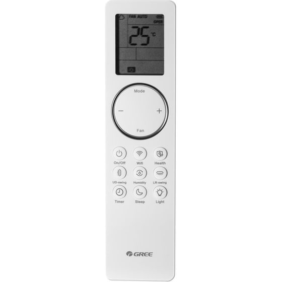 GREE Airy Space Silver GRC-101QI/KAIS-N5 Κλιματιστικό Inverter 9.000 BTU A+++/A+++ με WiFi image 5