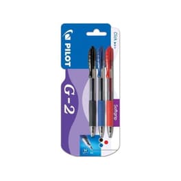 Pilot Blister G-2 - Medium - 0.7 X 3 Black Blue Red