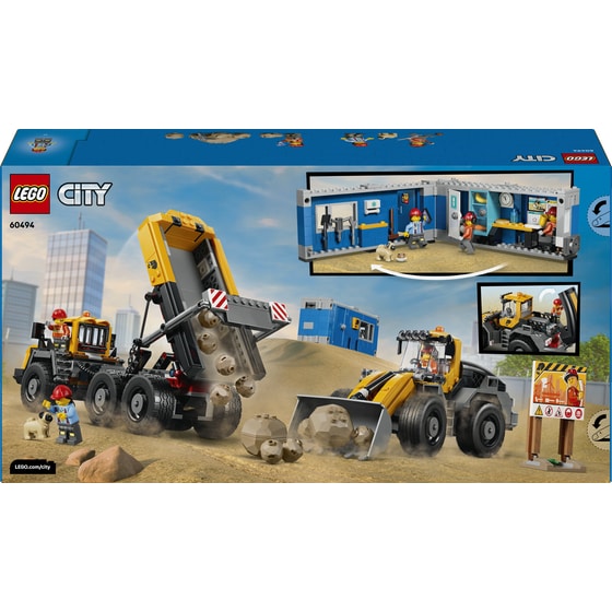 LEGO® City Dump Truck & Front End Loader (60494) image 8