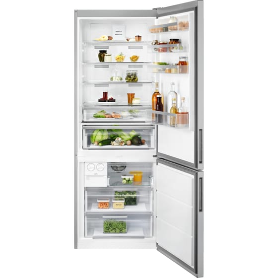 ELECTROLUX LNT6ME46X3 No Frost 481 Lt Ασημί Ψυγειοκαταψύκτης image 1