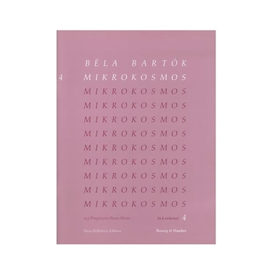 Boosey - Hawkes Bartok - Mikrokosmos 4 For Piano Βιβλίο Για Πιάνο image 0