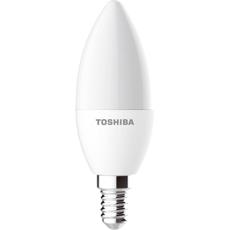 Λάμπα LED Toshiba C35 E14 5W 3000K - Θερμό Λευκό