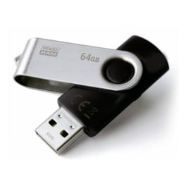 GoodRAM Twister 64GB USB 2.0 Stick Μαύρο