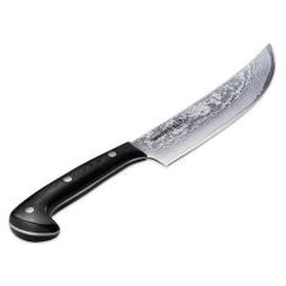 Μαχαίρι Chef Samura Sultan από Ανοξείδωτο Ατσάλι 15.9 cm - Μαύρο image 1