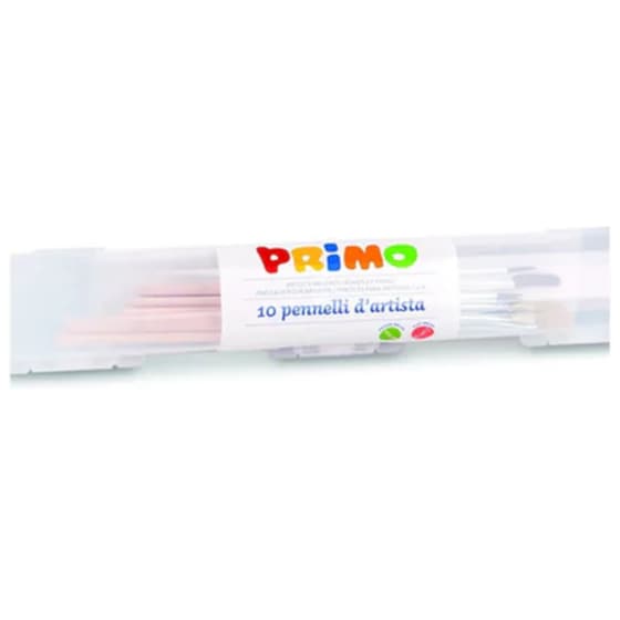 Πινέλα Primo 5 Στρογγυλα Και 5 Πλακε 10 Τεμάχια image 0