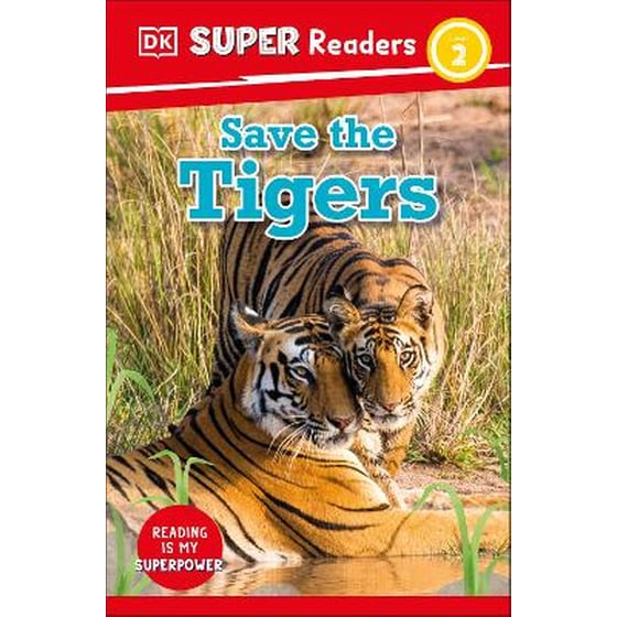 DK Super Readers Level 2 Save the Tigers image 0