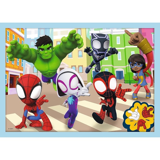 Παιδικό Σετ Παζλ Trefl Spideys World (12/15/20/24 Κομμάτια) image 2
