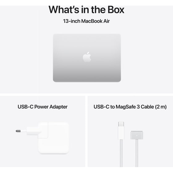 Apple MacBook Air with M4 Chip 13.6"QHD (Apple M4/24GB/512GB SSD/MacOS) Silver image 9