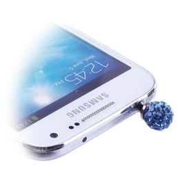 Βύσμα Anti-Dust Volte-Tel Diamond Ball 3.5mm Jack - Light Blue
