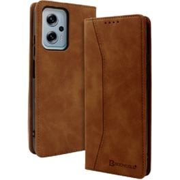 Θήκη Πορτοφόλι Xiaomi Poco X4 GT - Bodycell - Καφέ