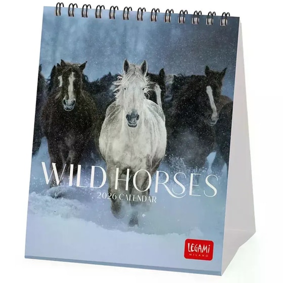Ημερολόγιο Γραφείου Legami 2026 Wild Horses image 0