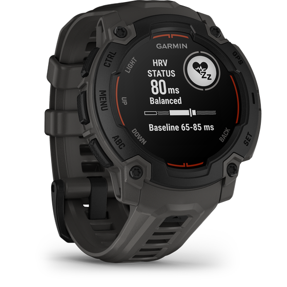 Smartwatch Garmin Instinct E 45mm - Black with Charcoal image 2