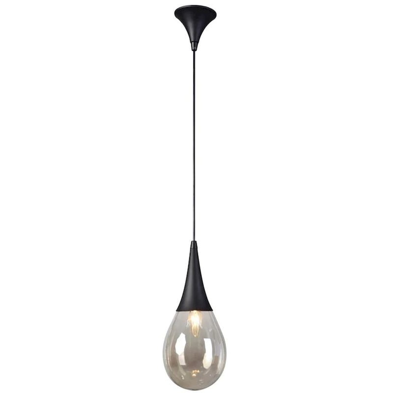 Φωτιστικό Οροφής Μονόφωτο Aca Atena Od53421bk Μεταλλικό - Μαύρο ACA DECOR