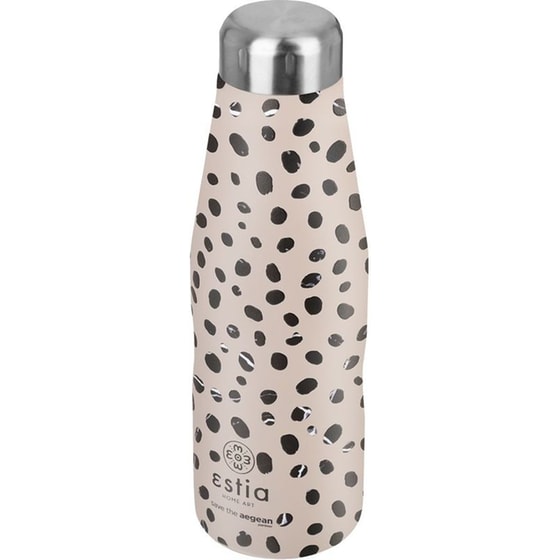 Θερμός Estia Home Art Save The Aegean Leopard Taupe 500 ml image 0