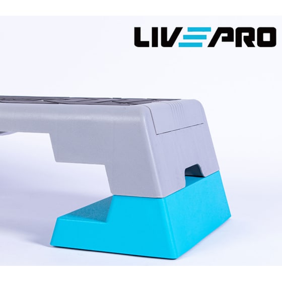 Stepper Livepro B-8245 Aerobic - Μαύρο/Γκρι/Γαλάζιο image 3